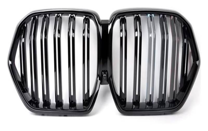 Front Nierengrill Grills Für X5 Für G05 Für M5 Für F95 2019-2022 Frontstoßstangengrill Frontkühlergrills Einzel-Doppellinie Fronthaubengrill(2 Line 3 Color) von YSBVBLRMRV