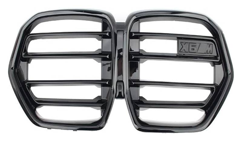 Front Nierengrill Grills Für X6 Für X5M Für X6M 2019-2024 Frontstoßstangengrill Frontkühlergrills Auto-Frontkühlergrill Stoßstangenhaubengrill von YSBVBLRMRV