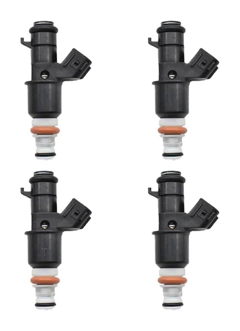 Kraftstoffinjektor Für A&ccord Für CR V Für Element 2004-2010 2.4L 16450-RAA-A01 Kraftstoff-Benzin-Einspritzdüse 4 PCS Kraftstoffeinspritzdüsen von YSBVBLRMRV