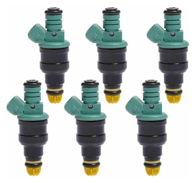 Kraftstoffinjektor Für B&MW 323i 325i 525i M3 Durchflussangepasst 2,5 L 3,0 L Motor Auto Ersatzteile Kraftstoffeinspritzdüse 0280150415 FJ292 von YSBVBLRMRV
