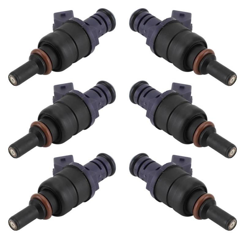 Kraftstoffinjektor Für B&MW 330CI 330I 530I X3 X5 Z3 Z4 2001-2006 3.0L Zubehör 6-teiliges Kraftstoffeinspritzventil 1439800 Auto-Kraftstoffeinspritzdüsen von YSBVBLRMRV