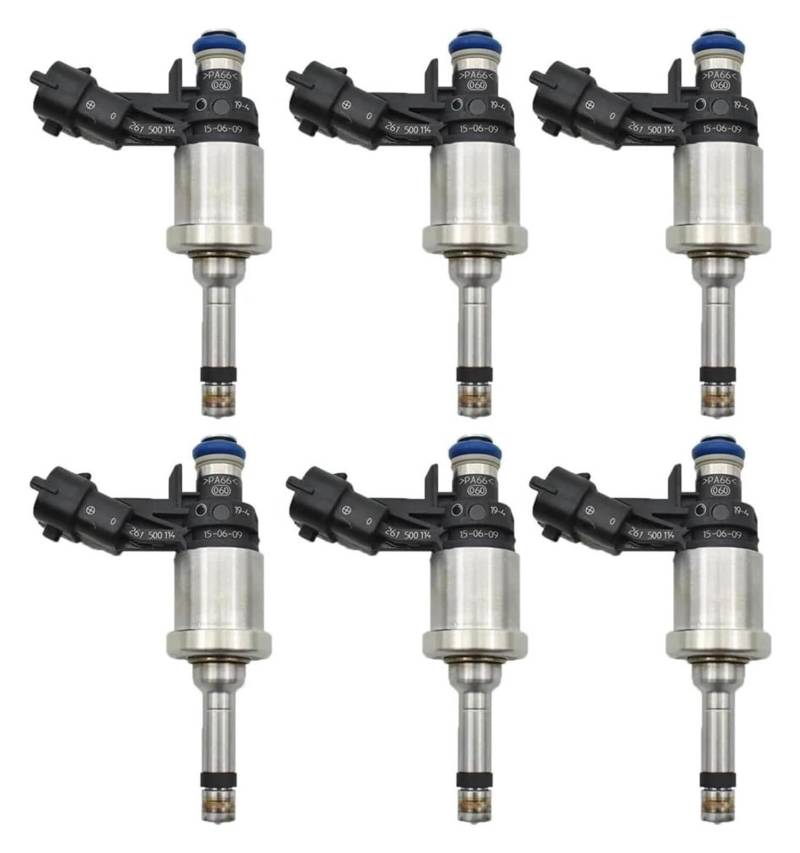 Kraftstoffinjektor Für Cadillac Für Cts Für STS 2008 2009 2010 2011 3,6 L V6 12638530 12632255 0261500056 6 Stücke 12611545 Kraftstoff Injektor von YSBVBLRMRV