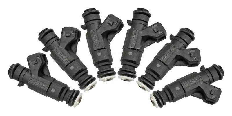 Kraftstoffinjektor Für M&ercedes Für B&ENZ Für CLK320 E320 C280 ML320 3.2L 2.8L V6 1998 1999 2000 Satz Mit 6 Einspritzdüsen A1120780049 0280155742 von YSBVBLRMRV