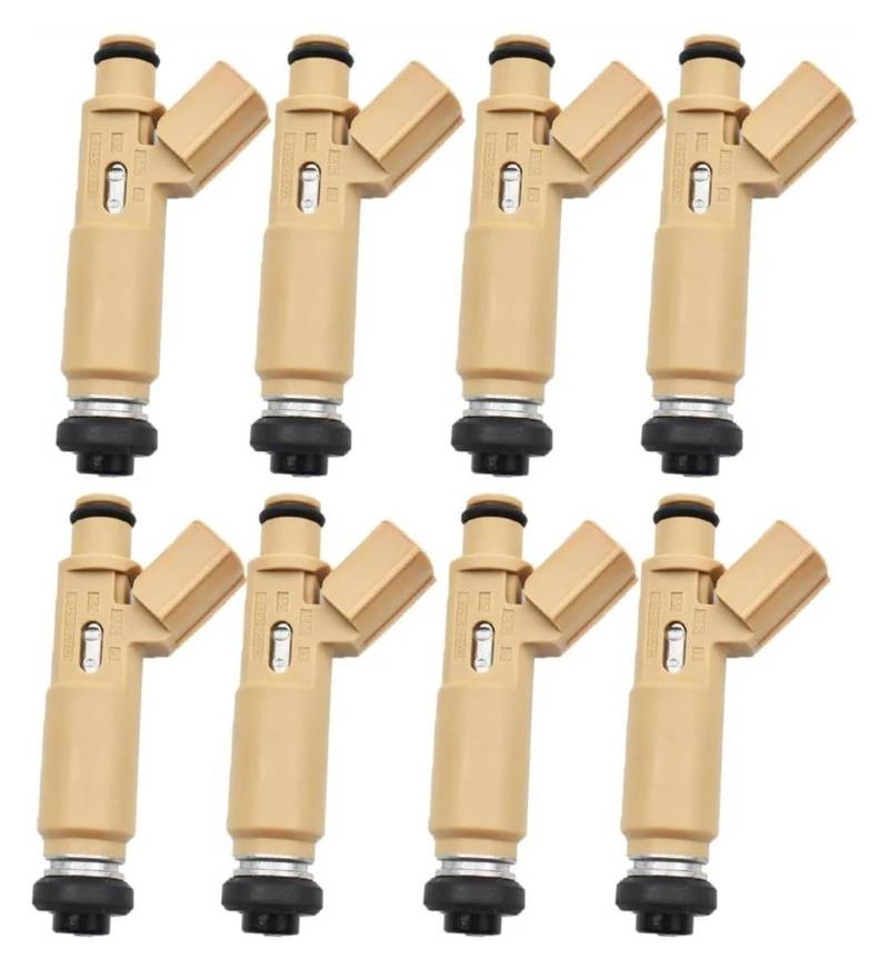 Kraftstoffinjektor Für T&oyota 1ZZ FE Für Corolla Für AVENSIS Für CELICA 1,8 LTR Motor 2001-2008 8PCS Kraftstoff Injektor Set 23250-22020 von YSBVBLRMRV