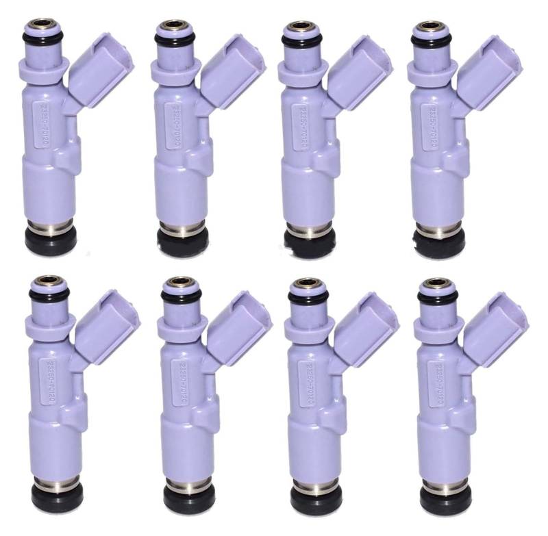 Kraftstoffinjektor Für T&oyota Für Sequoia Für 4Runner Für Tundra 2005-2009 2325070120 Auto Kraftstoff Injektor Düse Injektoren Düsen(8 Pcs) von YSBVBLRMRV