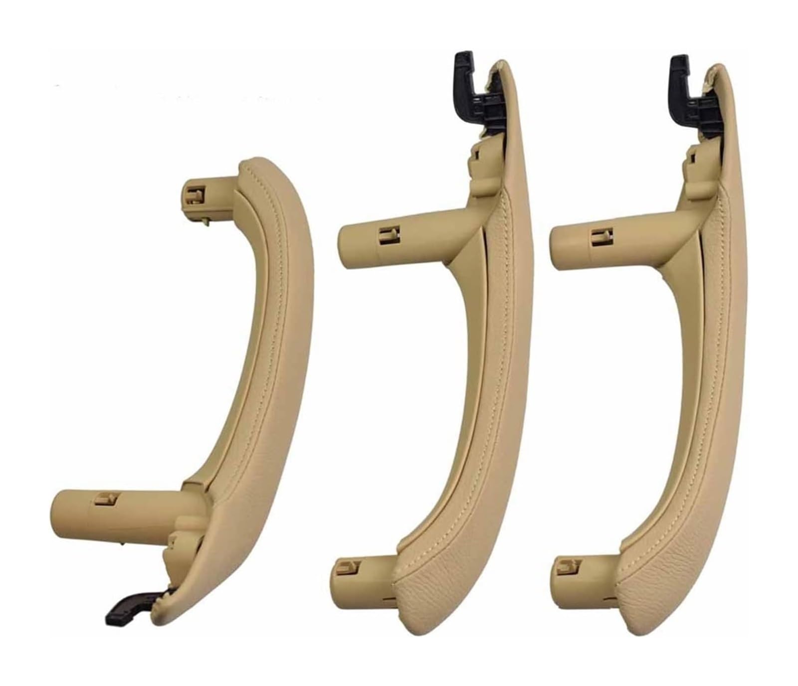 Auto Innen Türgriff Für B&MW X3 X4 F25 F26 2010-2016 Auto Beifahrertür Links Rechts Zuggriffabdeckung Innentür Zuggriffverkleidung(Beige,RHD Set) von YSDEACE