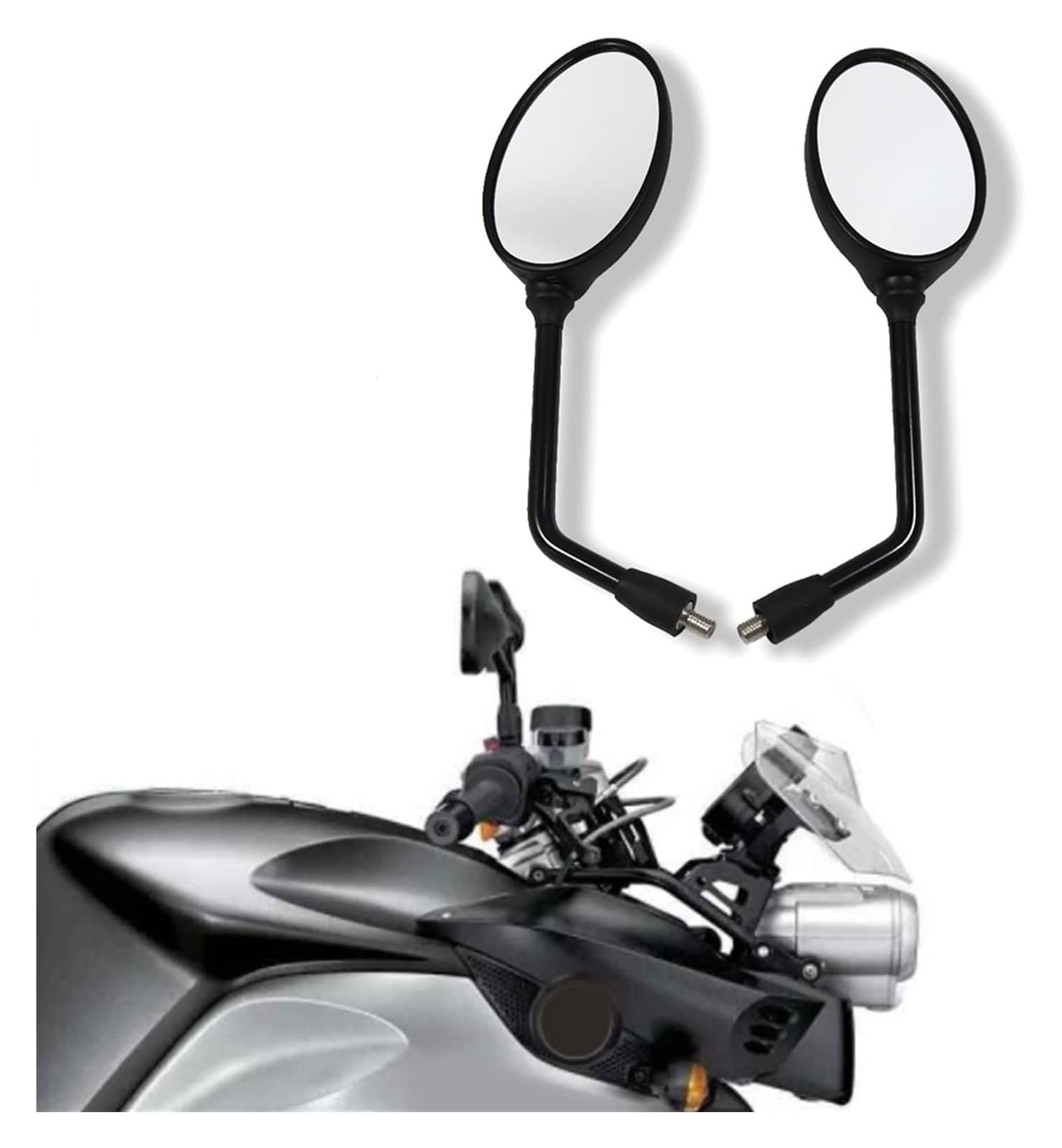 Für BM&W K1200R K1300R Dekoration Rückspiegel Seitenmontage Rückspiegelglas Motorrad Rückspiegel Für BM&W K1200R K1300R Dekoration Rückspiegel Seitenmontage Rückspiegelglas Motorrad Rückspiegel von YSDEACE