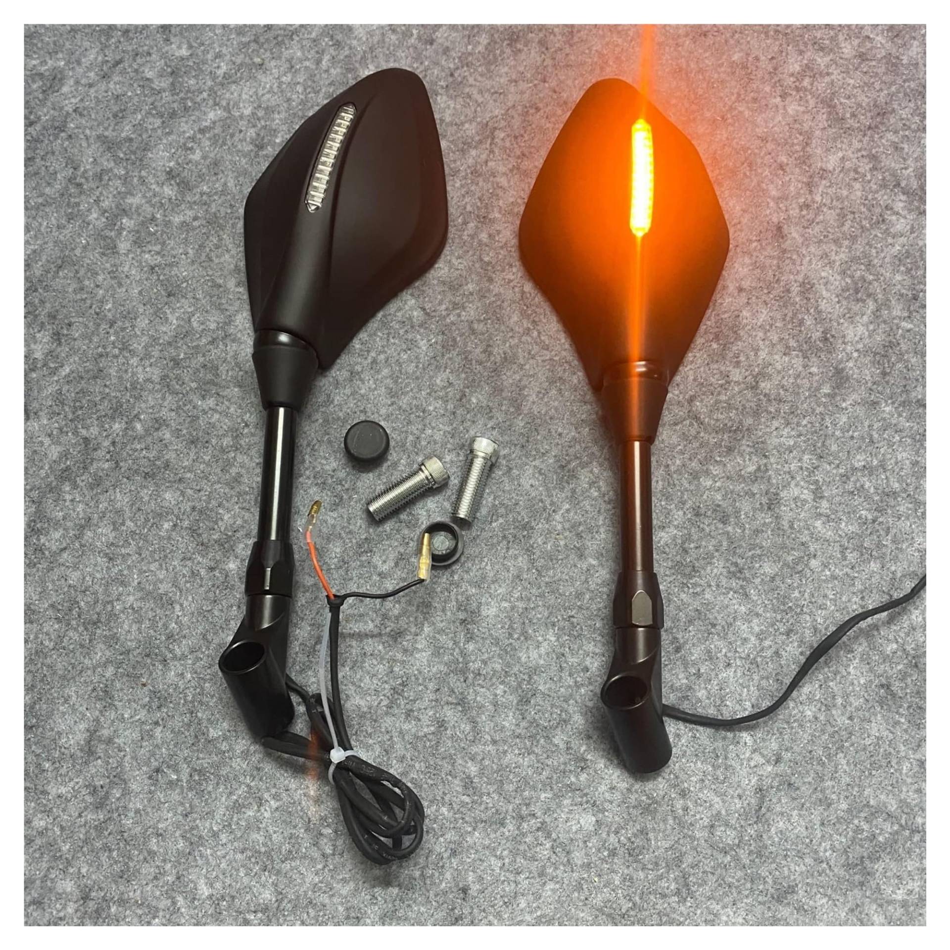 Für BM&W R1200GS S1000XR S1000R G130 G310GS G310R G310F Dekoration 10mm Motorrad Rückspiegel Fall Motorrad Rückspiegel Für BM&W R1200GS S1000XR S1000R G130 G310GS G310R G310F Dekoration 10mm Motorrad Rückspiegel Fall Motorrad Rückspiegel von YSDEACE