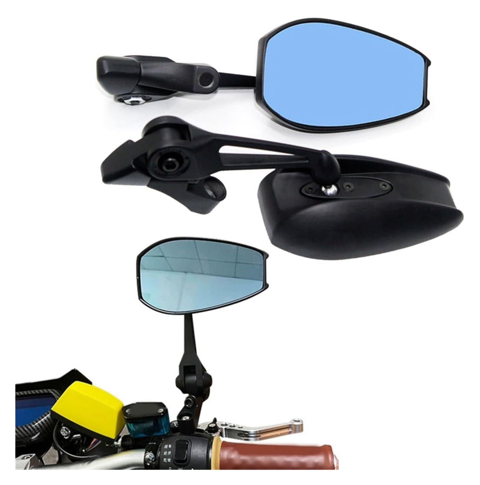 Für BM&W S1000XR S1000R Für R NineT R1200GS R G310R G310GS R1250GS Motorrad CNC Aluminium Rearview Außenspiegel Dekoration Motorrad Rückspiegel Für BM&W S1000XR S1000R Für R NineT R1200GS R G310R G310GS R1250GS Motorrad CNC Aluminium Rearview Außenspiegel Dekoration Motorrad Rückspiegel von YSDEACE