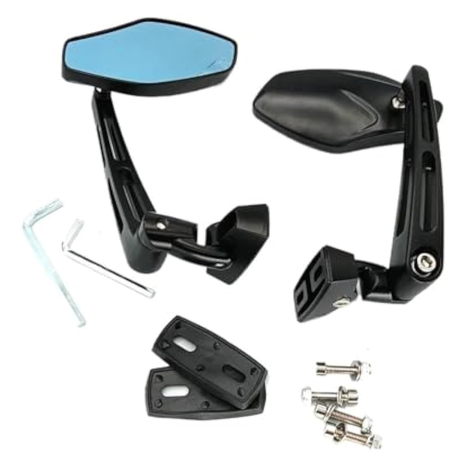 Für FZ1 FZR YZF 600 R R1 R6 R6S 1000 2-teilige Motorrad-Rennrückspiegel Seitenrückspiegel Motorrad Rückspiegel Für FZ1 FZR YZF 600 R R1 R6 R6S 1000 2-teilige Motorrad-Rennrückspiegel Seitenrückspiegel Motorrad Rückspiegel von YSDEACE