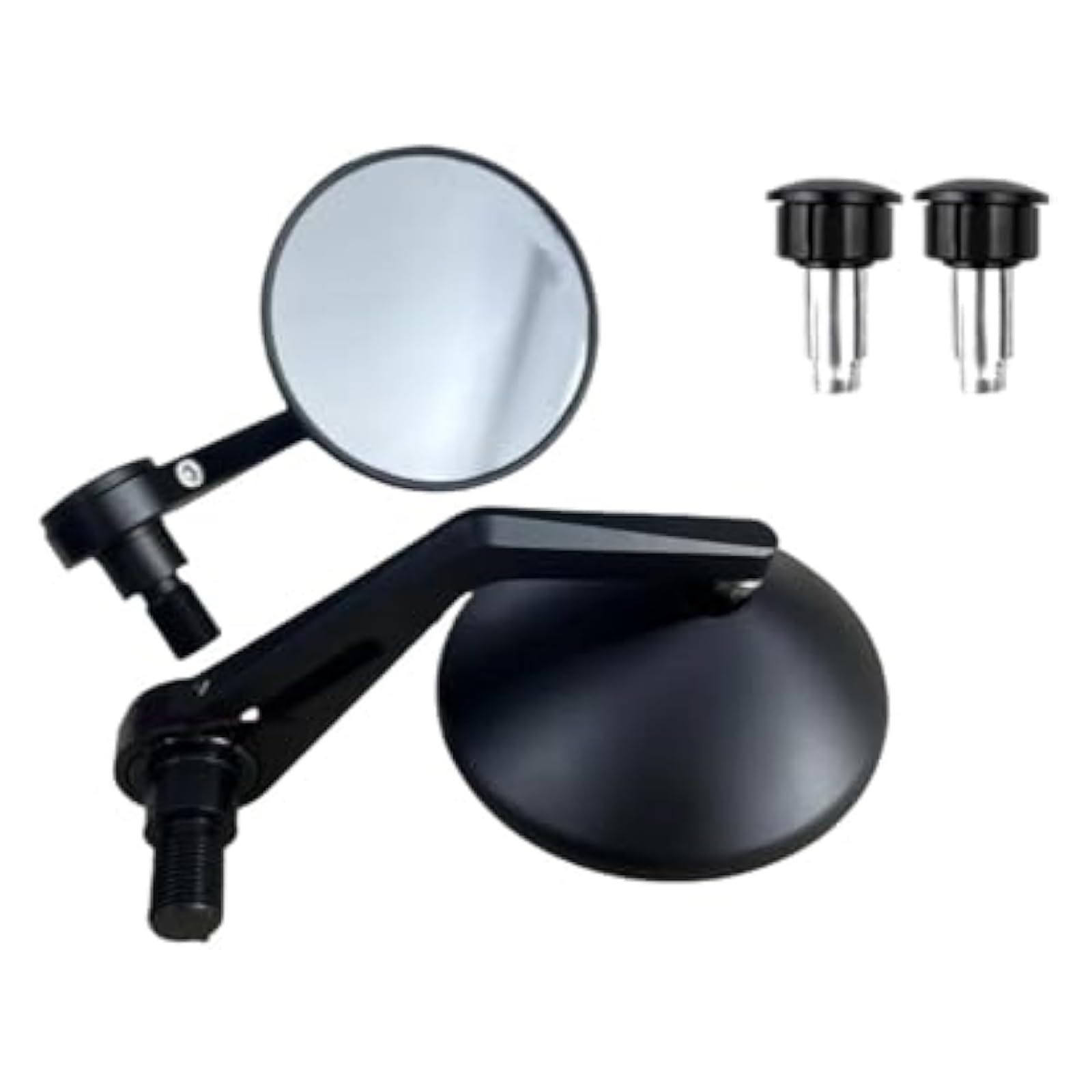 Für MT-07 MT-09 MT10 FZ1/FZS1000 FZ6 FZ6R XJ6 Für TMAX530 TMAX500 Rückspiegel Motorradlenker-Endspiegel Seitenspiegel Motorrad Rückspiegel(No 1 mirror) von YSDEACE