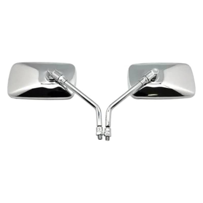 Für Shadow VT VT1100 VT750 VT600 VF750 Für Magna 750 Motorrad Modifizierter Quadratischer Rückspiegel Seitenrückspiegel Motorrad Rückspiegel von YSDEACE