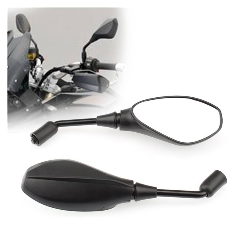 Für Universal 10mm Für B&M&W S1000XR S1000R R NineT R1200GS R Dekoration G310R G310GS R1250GS Motorrad Rückspiegel Moto Motorrad Rückspiegel von YSDEACE
