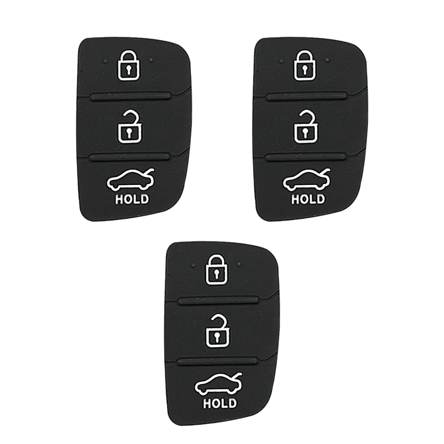 3 Stück Autoschlüssel-Silikon-Knopfhülle, Autoschlüssel-Abdeckung, 3-Tasten-Autoschlüssel, Gummi-Autoschlüssel-Abdeckung, Moderne Autoschlüssel-Abdeckung, Auto-Zubehör, Autoschlüssel-Ersatzteile 3 Stück Autoschlüssel-Silikon-Knopfhülle, Autoschlüssel-Abdeckung, 3-Tasten-Autoschlüssel, Gummi-Autoschlüssel-Abdeckung, Moderne Autoschlüssel-Abdeckung, Auto-Zubehör, Autoschlüssel-Ersatzteile von YSDYY