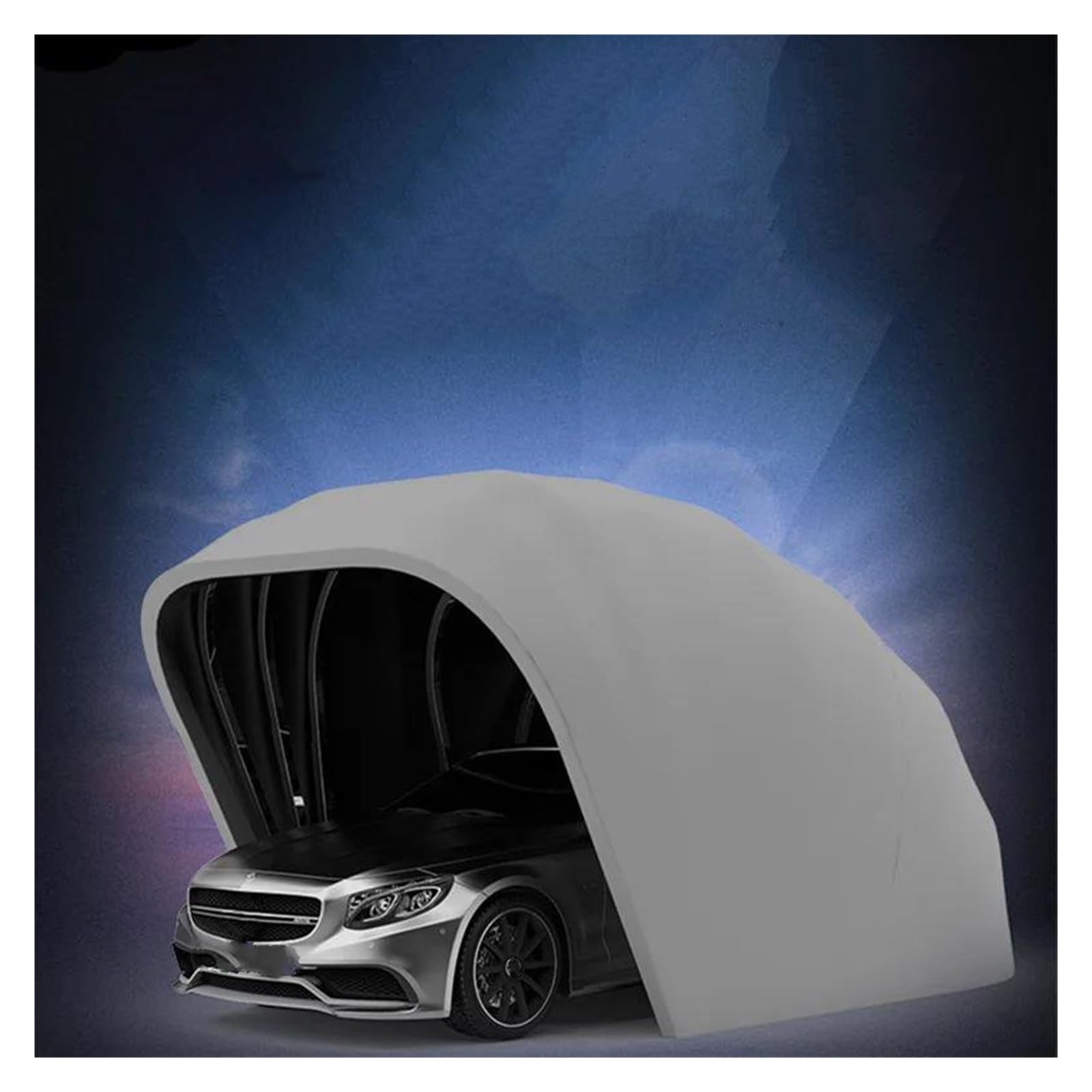 5,5 Meter halbautomatische automatische Mobile Garage Sonnenschutz Faltbare Teleskop Carport Auto Parkplatz Schuppen Sonnenmarkise Sonnenschutz Auto Frontscheibe(CType) von YSFIFHSKFH