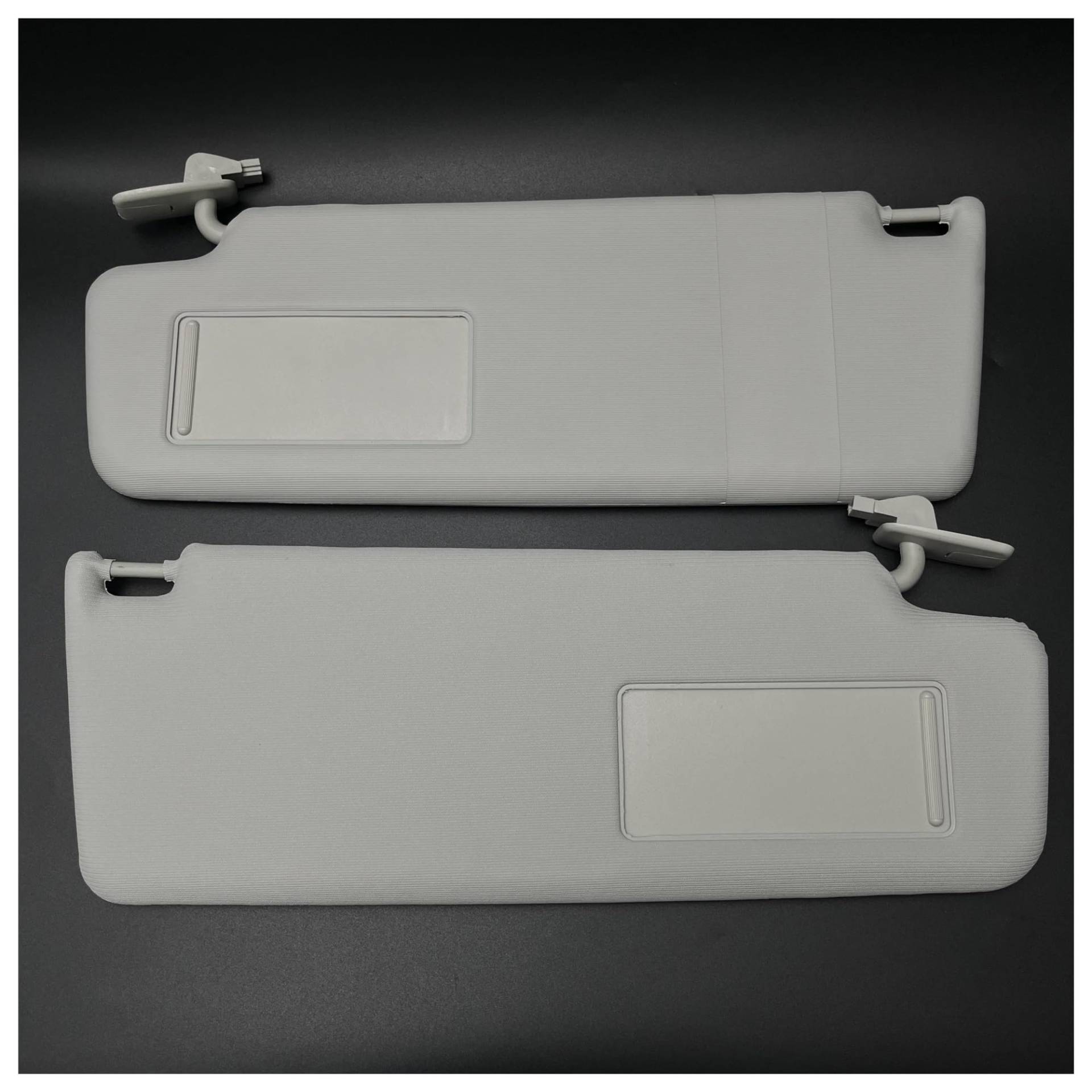 5ND857551 5ND857552 Für VW Für Tiguan 2010-2016 Innen Vorne Links/Rechts Sonnenblende Panel Make-Up Spiegel Mit Kabel Licht Sonnenschutz Auto Frontscheibe(1 Paar) von YSFIFHSKFH