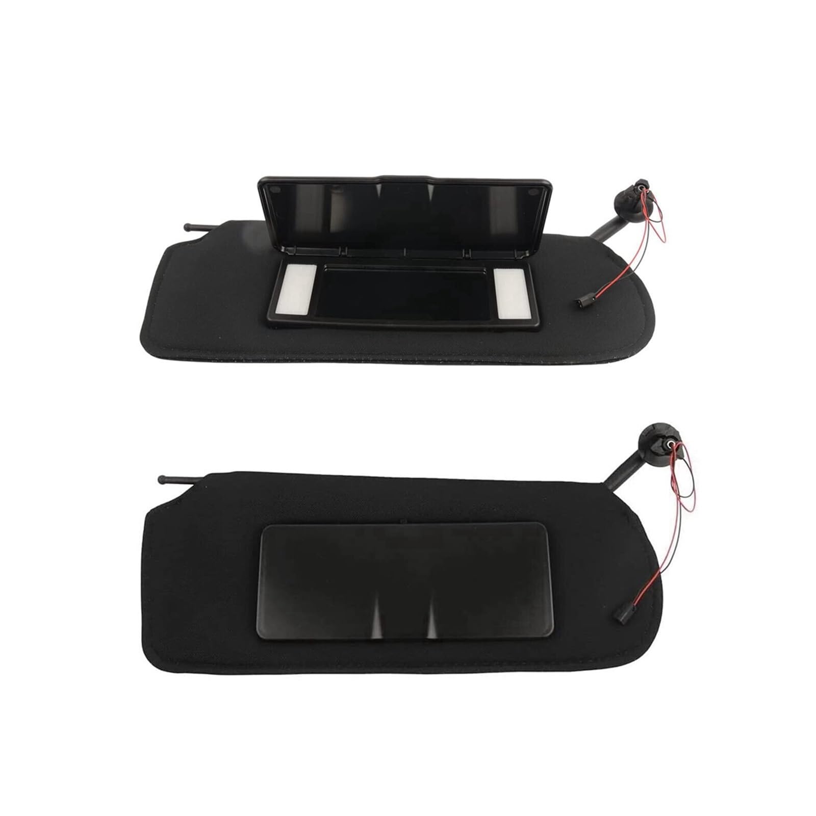 Auto-Front-Sonnenblende Sonnenblenden mit Spiegeln und Lichtern für Chevy für Corvette für C5 1997-2004 10442033 10442034 Sonnenschutz Auto Frontscheibe Auto-Front-Sonnenblende Sonnenblenden mit Spiegeln und Lichtern für Chevy für Corvette für C5 1997-2004 10442033 10442034 Sonnenschutz Auto Frontscheibe von YSFIFHSKFH