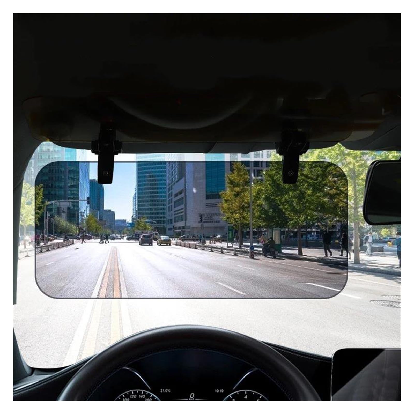 Auto-Sonnenblende polarisierte Sonnenschutzplatte transparent blendfrei Tag- und Nachtspiegel verstellbare Windschutzscheibe Autozubehör Sonnenschutz Auto Frontscheibe Auto-Sonnenblende polarisierte Sonnenschutzplatte transparent blendfrei Tag- und Nachtspiegel verstellbare Windschutzscheibe Autozubehör Sonnenschutz Auto Frontscheibe von YSFIFHSKFH