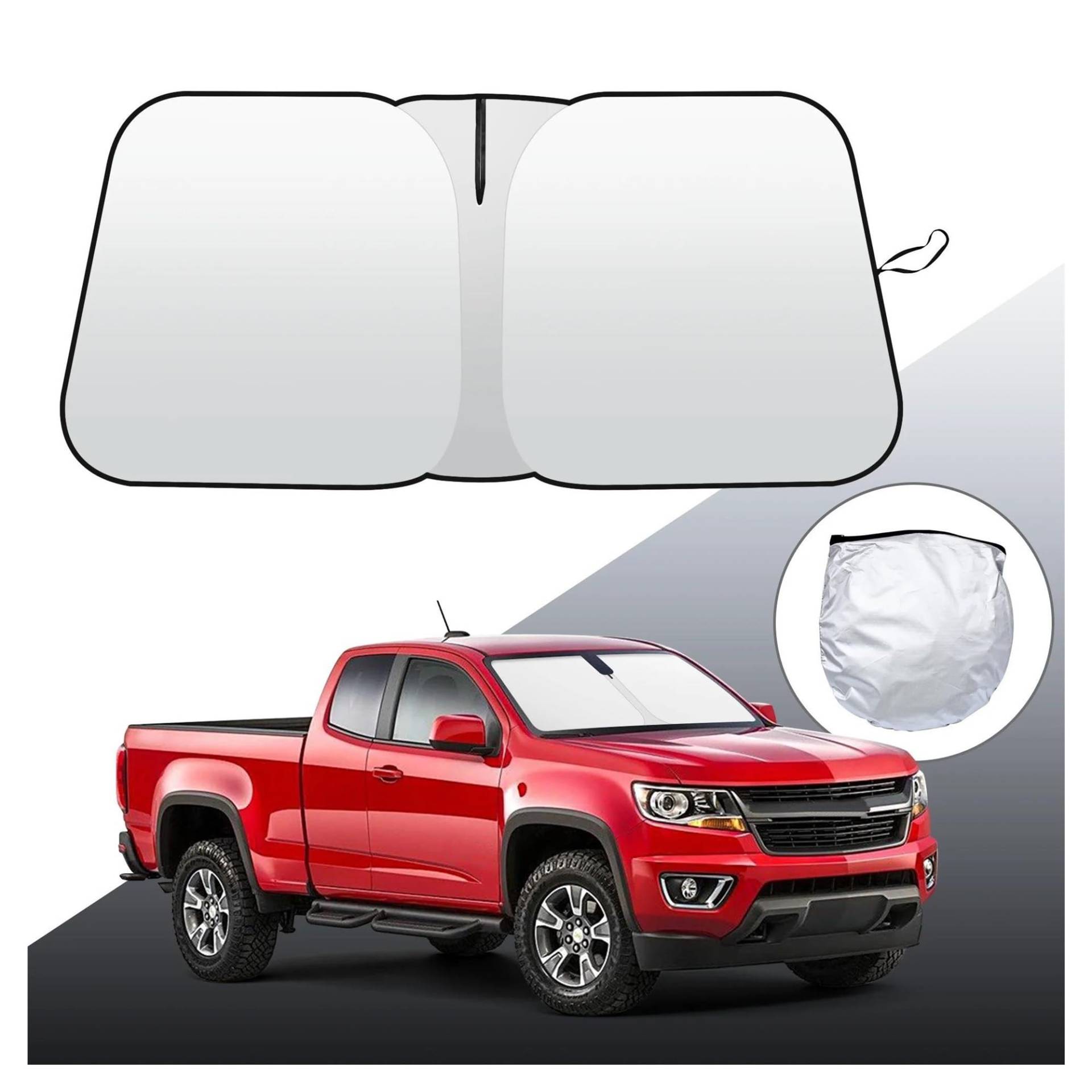 Auto Windschutzscheibe Sonnenschirm Abdeckung für Chevy für Colorado 2015-2022Auto Front Fenster Sonnenblende UV Schutz Sonnenschutz Auto Frontscheibe Auto Windschutzscheibe Sonnenschirm Abdeckung für Chevy für Colorado 2015-2022Auto Front Fenster Sonnenblende UV Schutz Sonnenschutz Auto Frontscheibe von YSFIFHSKFH