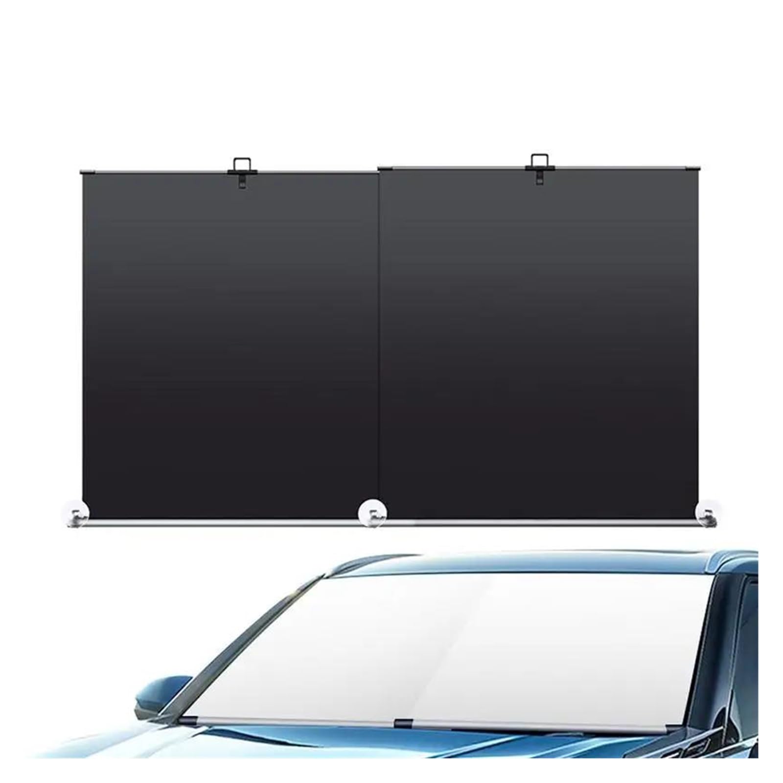 Automatisch einziehbare Auto-Sonnenblende Stoff-Sonnenblende Frontscheibe Auto-Sonnenblende Auto-Outdoor-Zubehör Sonnenschutz Auto Frontscheibe Automatisch einziehbare Auto-Sonnenblende Stoff-Sonnenblende Frontscheibe Auto-Sonnenblende Auto-Outdoor-Zubehör Sonnenschutz Auto Frontscheibe von YSFIFHSKFH