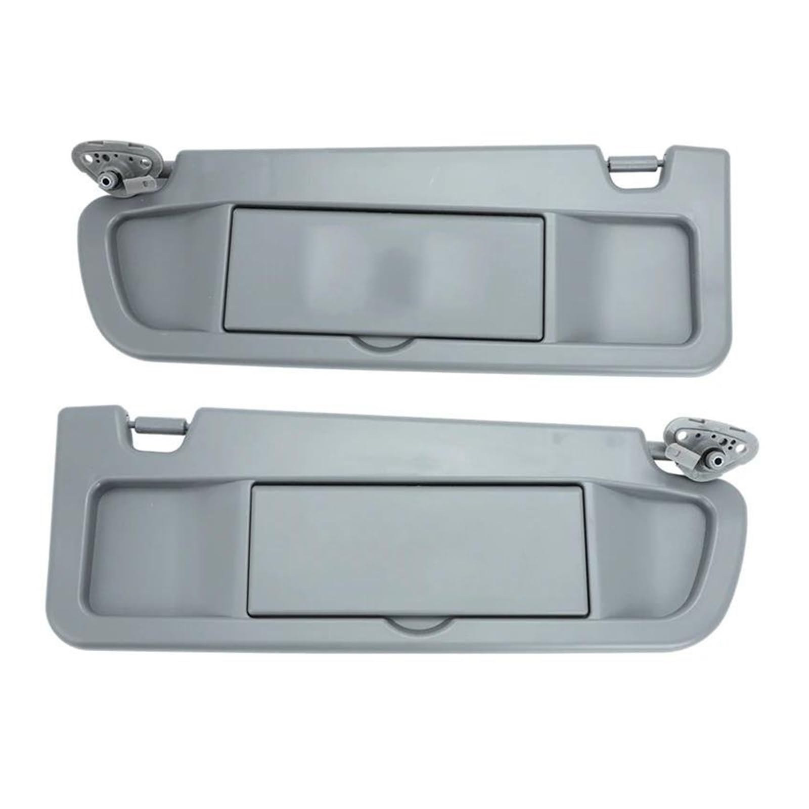 Für Civic 2006-2011 Auto Sonnenblende Schatten Links Rechts Fahrer Passagier Seite Sonnenblende Sonnenschirm Panel Sonnenschutzdach 83230-SNA-A01ZB Sonnenschutz Auto Frontscheibe(Gray 1 Set) von YSFIFHSKFH