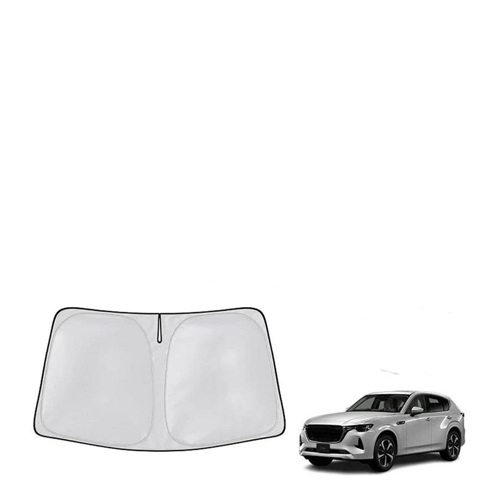 Für Mazda für CX60 für CX-60 für CX 60 2022-2023 Wärmedämmung Windschutzscheibenvisier Frontscheibenvisier Autoinnenausstattung Sonnenschutz Auto Frontscheibe Für Mazda für CX60 für CX-60 für CX 60 2022-2023 Wärmedämmung Windschutzscheibenvisier Frontscheibenvisier Autoinnenausstattung Sonnenschutz Auto Frontscheibe von YSFIFHSKFH
