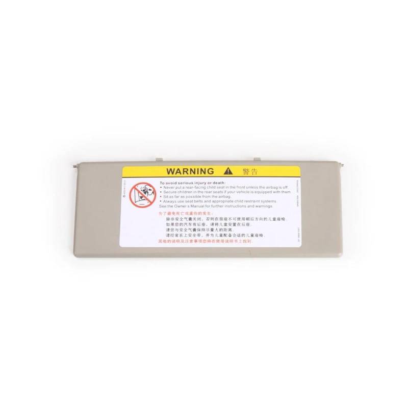 Für Peugeot Für 308S Für 408 Für 508 Auto-Innenspiegel-Make-up Auto-Sonnenschutz-Visier-Spiegelabdeckung Für 3008 Für 4008 Für 5008 98177070 2010-2021 Sonnenschutz Auto Frontscheibe(Grey) von YSFIFHSKFH