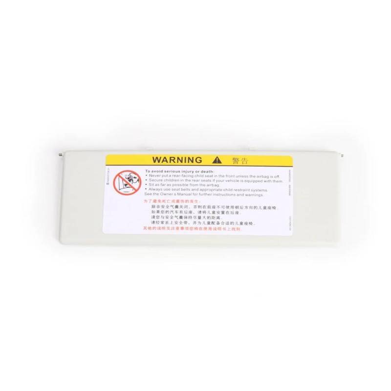 Für Peugeot Für 308S Für 408 Für 508 Auto-Innenspiegel-Make-up Auto-Sonnenschutz-Visier-Spiegelabdeckung Für 3008 Für 4008 Für 5008 98177070 2010-2021 Sonnenschutz Auto Frontscheibe(Weiss) von YSFIFHSKFH