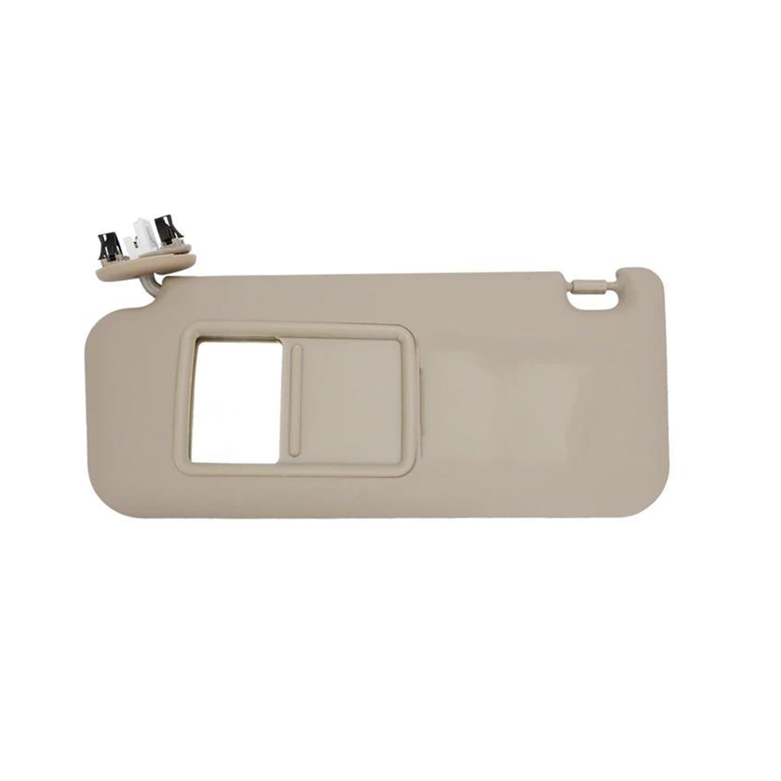 Für Toyota Für RAV4 2004 2005 Auto Sonnenblende Sonnenblende Links Fahrerseite Sonnenschutzdach Sonnenschirm Schiebedach Schild 74320-42420-B0 Sonnenschutz Auto Frontscheibe(Beige Left) von YSFIFHSKFH