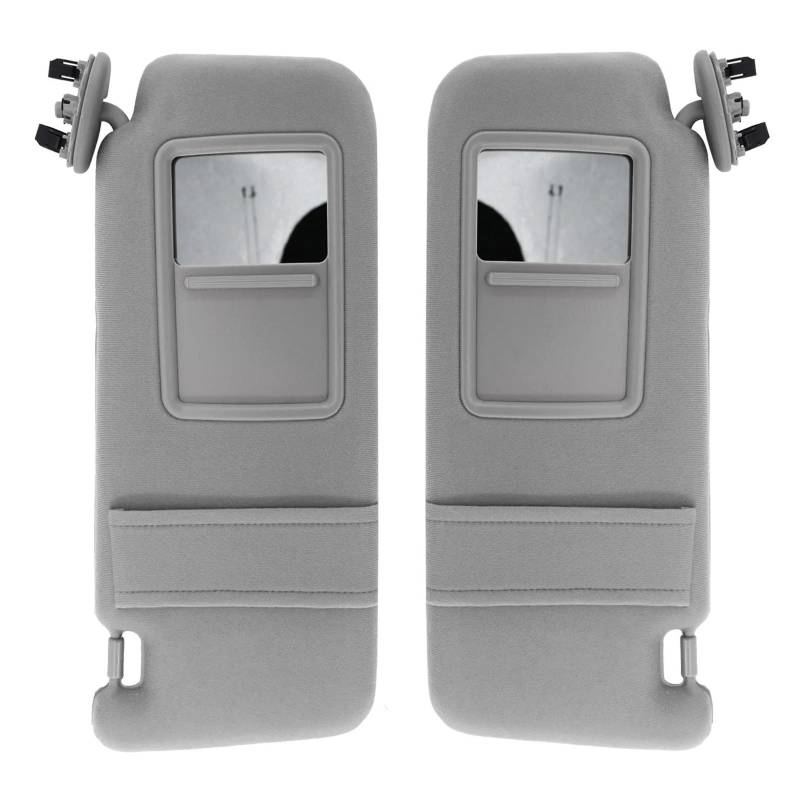 Grau Auto Sonnenblende Sonnenschirm Für Toyota Für Camry 2007 2008 2009 2010 2011 Fahrer Passagier Seite Rechts Links Organizer 7432006780B0 Sonnenschutz Auto Frontscheibe(Gray Pair) von YSFIFHSKFH