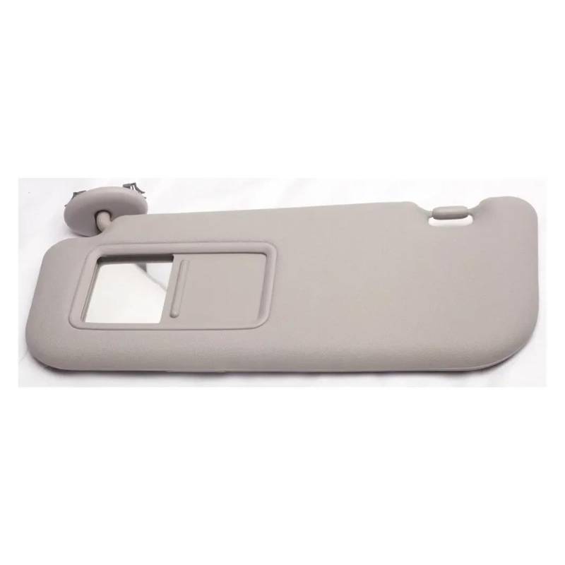 LH/RH Beige Grau Sonnenblende mit Make-Up Spiegel für Toyota für Yaris 2008 2009 2010 2011 2012 2013 74320-0D500-B1 Sonnenschutz Auto Frontscheibe(Grey Right) von YSFIFHSKFH