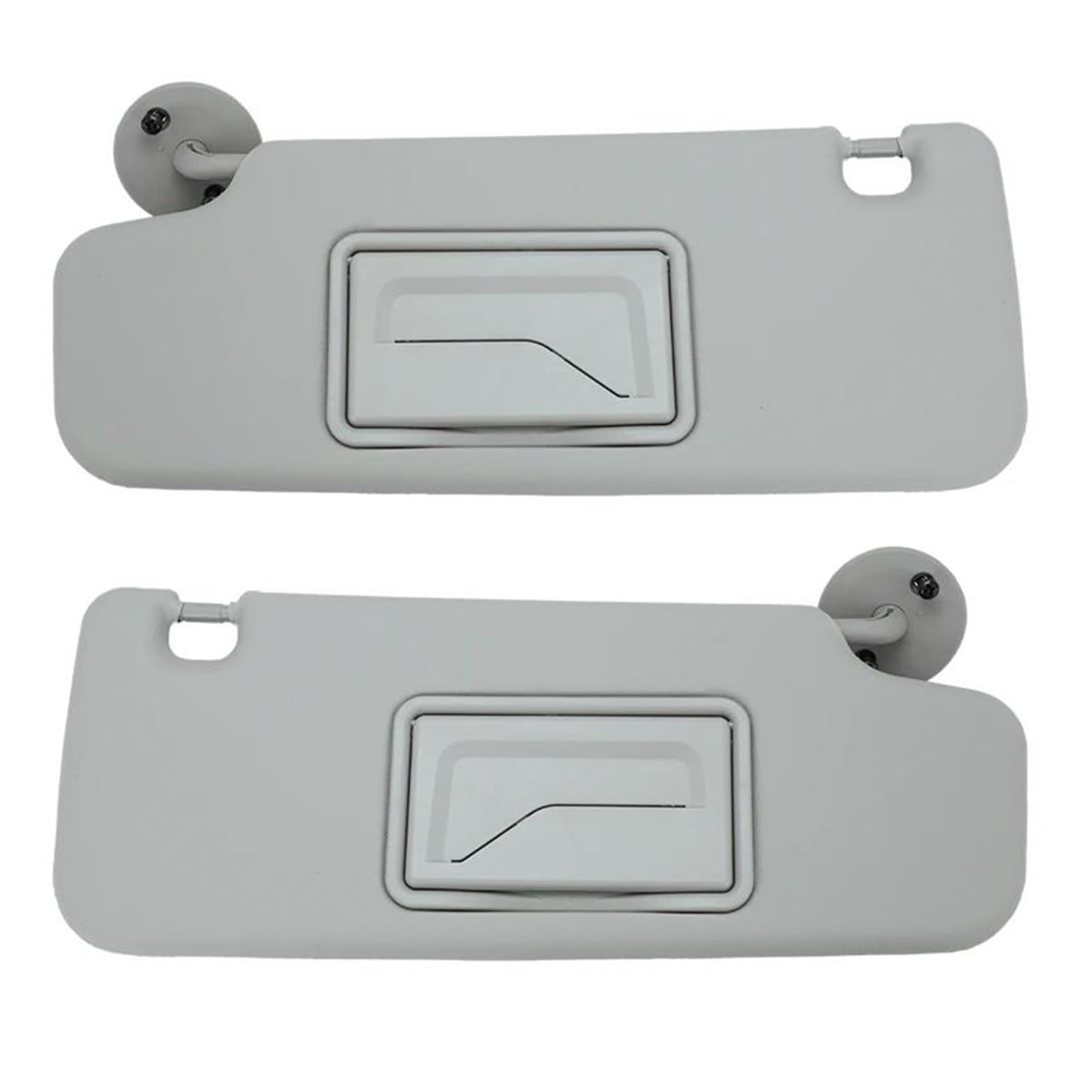 Sonnenblende mit Rückspiegel für Chevy für Aveo für Spark für Sonic 2012-2020 Auto Linke und rechte Seite Sonnenblende Sonnenschutz Auto Frontscheibe(Left-Right) von YSFIFHSKFH