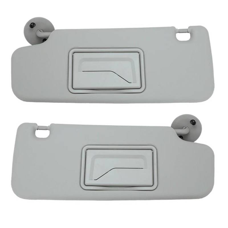 Sonnenblende mit Rückspiegel für Chevy für Aveo für Spark für Sonic 2012-2020 Auto Linke und rechte Seite Sonnenblende Sonnenschutz Auto Frontscheibe(Left-Right) von YSFIFHSKFH