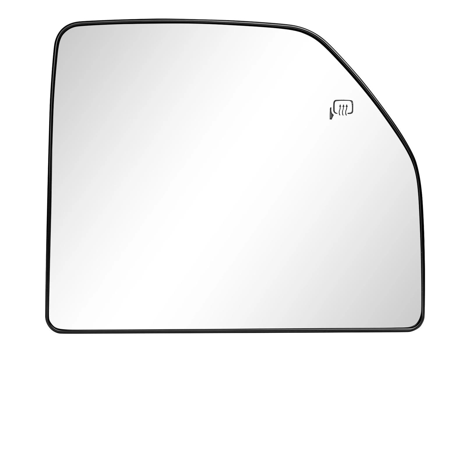 Spiegelglas Ersatz Für Ford F250 F350 2017 2018 2019 2020 FL3Z17K707R FL3Z17K707G Beheizte Seite Spiegel Glas Rückspiegel Objektiv Links Rechts Auto Spiegelglas(Right Side L) von YSFIFHSKFH