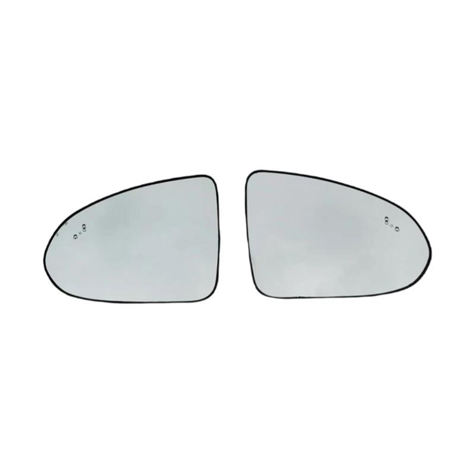 Spiegelglas Ersatz Für Hyundai Für SONATA 2019 2020 2021 2022 Autospiegel Links Oder Rechts Beheiztes Seitenglasspiegelobjektiv Mit Totem Winkel Auto Spiegelglas(2 PCs) von YSFIFHSKFH