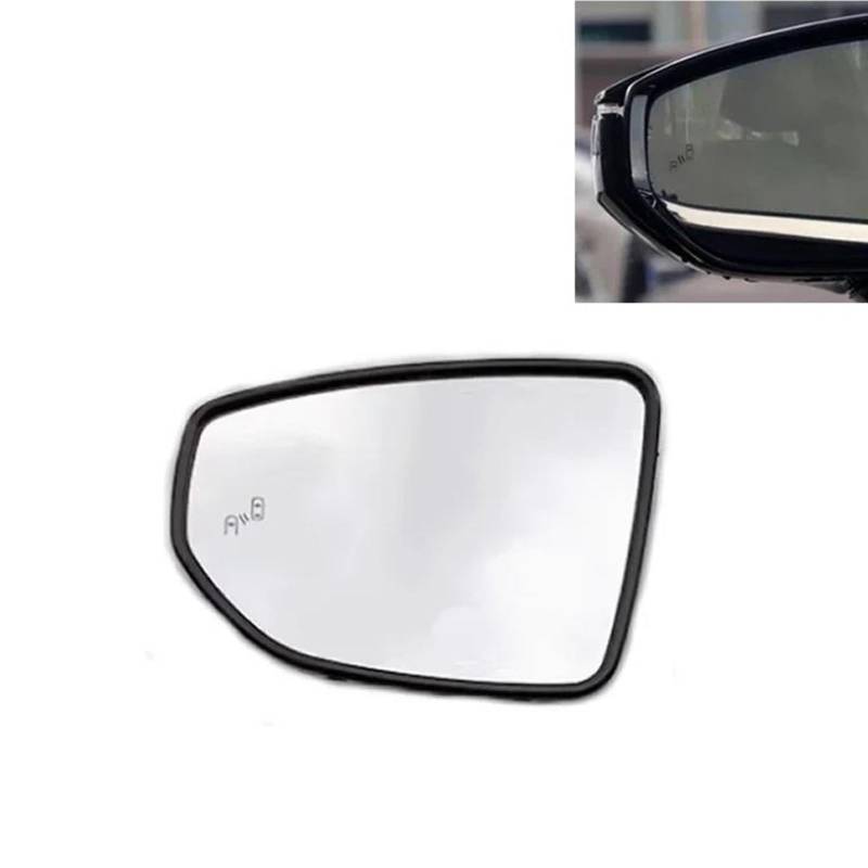 Spiegelglas Ersatz Für Lexus Für ES ES200 ES260 ES300 ES350 2019-2023 Seitenspiegel Objektiv Türflügel Rückansicht Weißes Glas Mit Heizung Blind Spot Auto Spiegelglas(Left blind spot) von YSFIFHSKFH