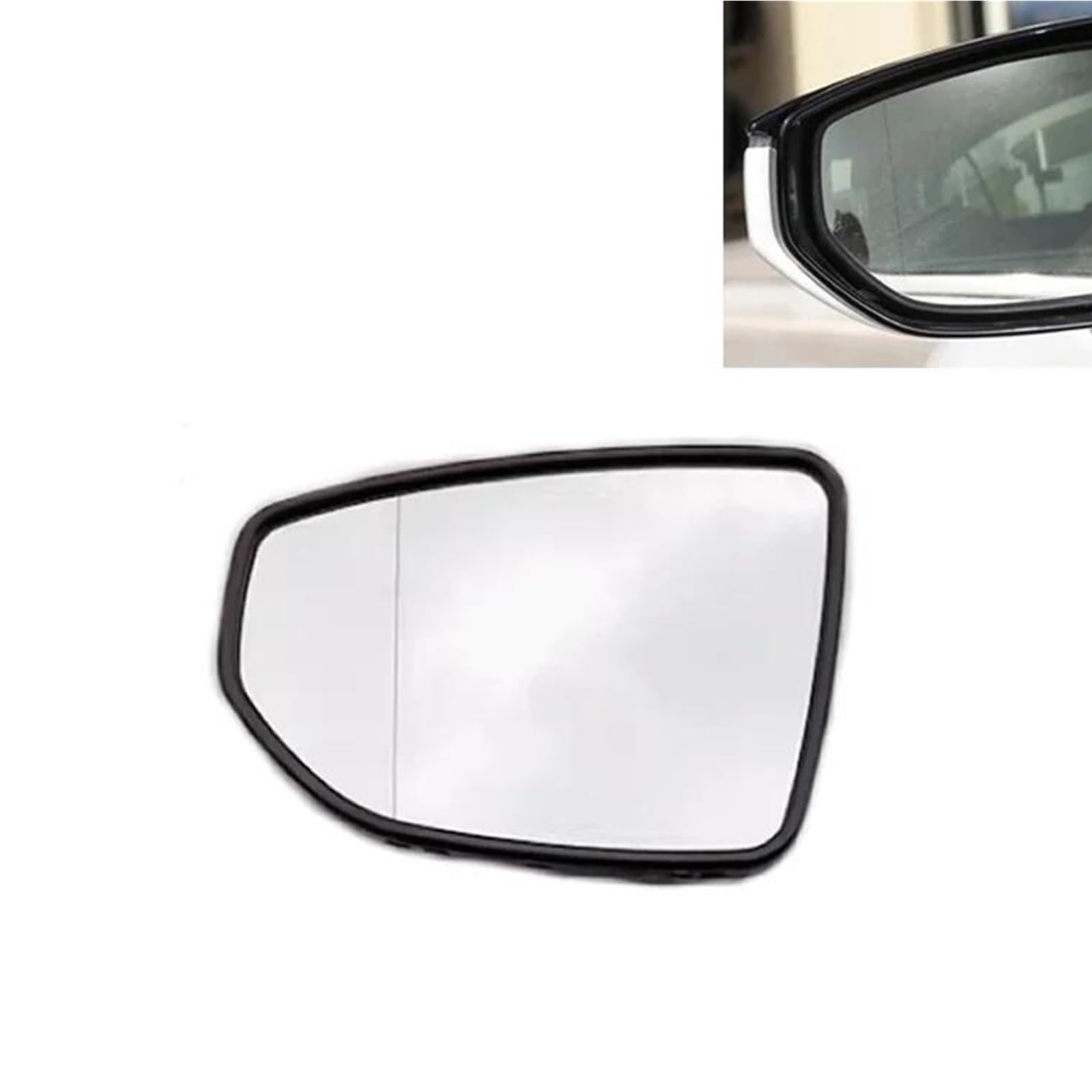 Spiegelglas Ersatz Für Lexus Für ES ES200 ES260 ES300 ES350 2019-2023 Seitenspiegel Objektiv Türflügel Rückansicht Weißes Glas Mit Heizung Blind Spot Auto Spiegelglas(Left heating) von YSFIFHSKFH