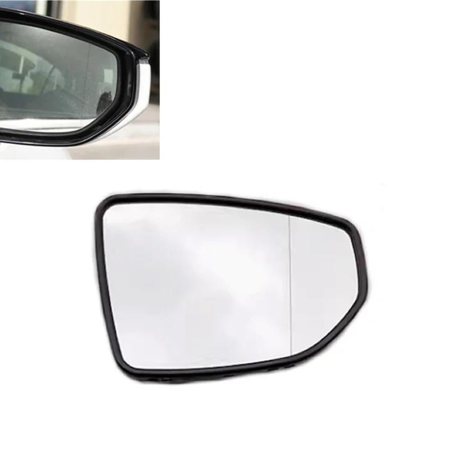 Spiegelglas Ersatz Für Lexus Für ES ES200 ES260 ES300 ES350 2019-2023 Seitenspiegel Objektiv Türflügel Rückansicht Weißes Glas Mit Heizung Blind Spot Auto Spiegelglas(Right heating) von YSFIFHSKFH