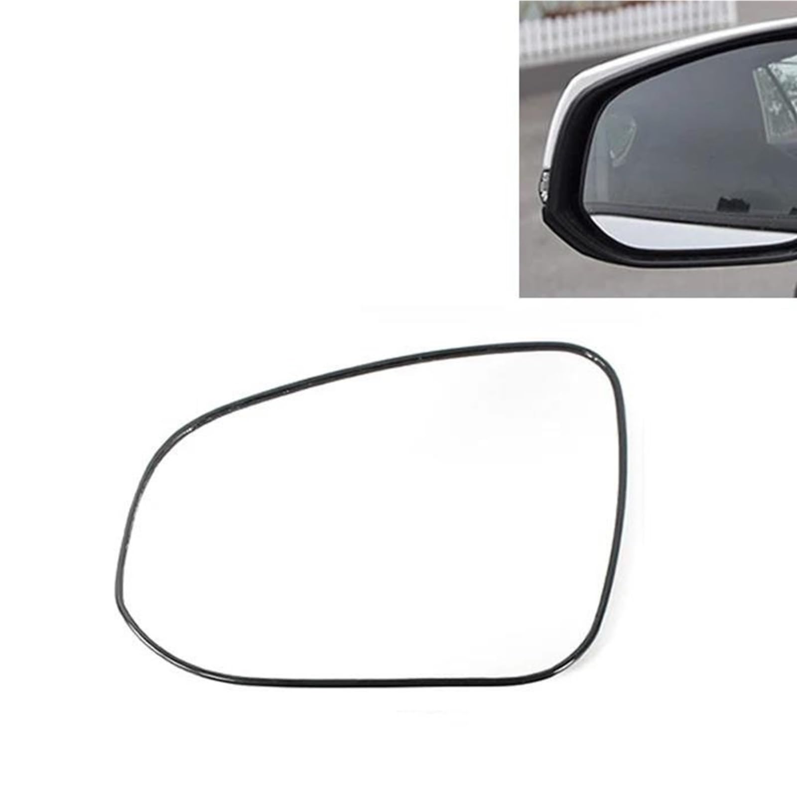 Spiegelglas Ersatz Für Toyota Für RAV4 Für RAV 4 Für Wildlander 2020 2021 2022 Autozubehör Rückspiegel Glas Außentür Seitenspiegellinse Heizung Auto Spiegelglas(Links) von YSFIFHSKFH