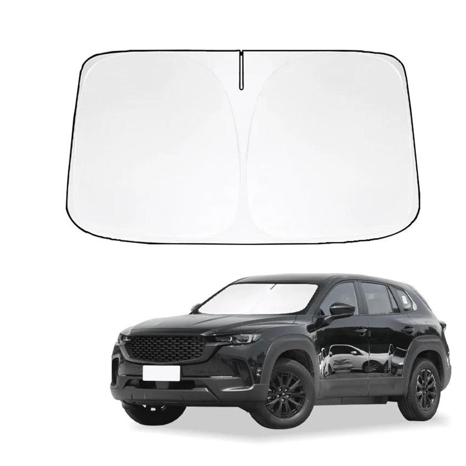 Windschutzscheibe Sonnenschutz Für Mazda Für CX50 Für CX-50 Sonnenschirm Sonnenblende Protector Faltbare Blöcke UV Sonnenschutz Auto Frontscheibe Windschutzscheibe Sonnenschutz Für Mazda Für CX50 Für CX-50 Sonnenschirm Sonnenblende Protector Faltbare Blöcke UV Sonnenschutz Auto Frontscheibe von YSFIFHSKFH
