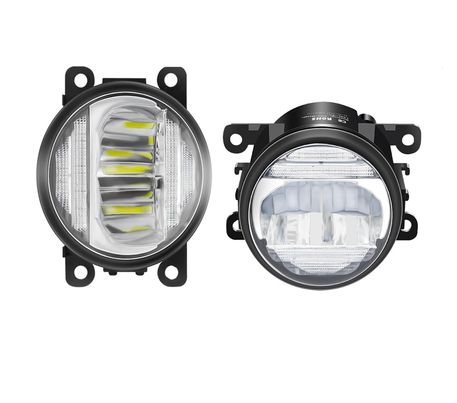 YSOLDA Nebelscheinwerfer 2in1 Nebelscheinwerfer + Tagfahrlicht Für EcoSport 2013 2014 2015 2016 Auto-Frontstoßstange Nebelscheinwerfer DRL 12V (Farbe : White B, Größe : 1 UK) von YSOLDA