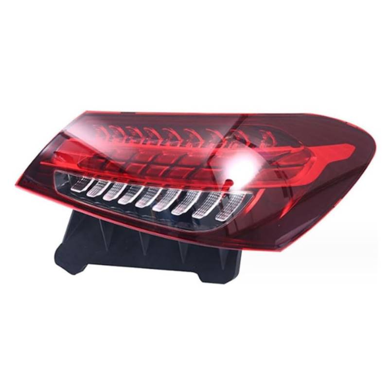 YSOLDA für Benz E Class W213 E260L E300L E350L 2021-2023 Auto Rücklicht Rückleuchten Montage Links/Rechts Brems-Rücklicht Heckleuchte Signal Licht Rückfahrleuchte​ Ersatz Zubehör,D/Right Outside von YSOLDA