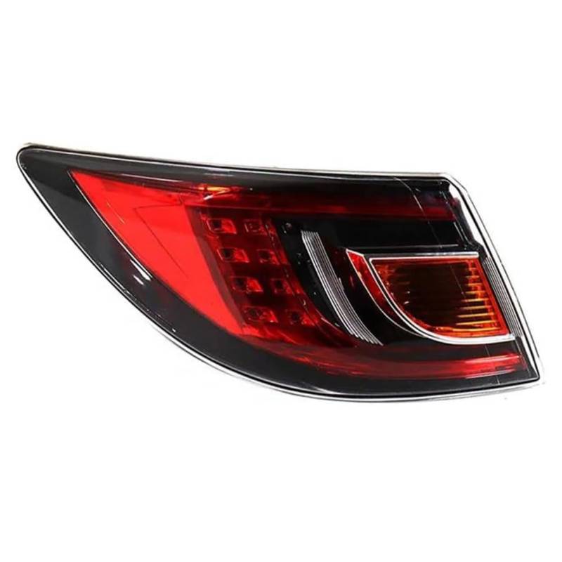 YSOLDA für Mazda 6 GH 2009-2012 Auto Rücklicht Rückleuchten Montage Links/Rechts Brems-Rücklicht Heckleuchte Signal Licht Rückfahrleuchte​ Ersatz Zubehör,C/Left Outside von YSOLDA