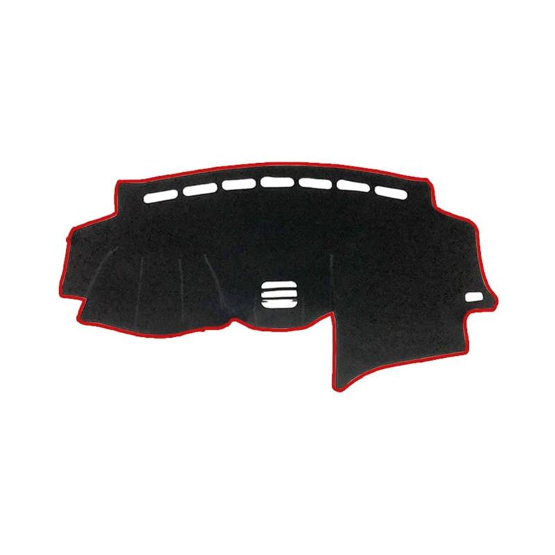 -Abdeckung Schutz Vermeiden Sie Leichte Teppich-Sonnenschutzmatte Für Lexus RX 2004~2009 XU30 RX300 RX330 RX350 RX400h Anti-Schmutz Sunshade(Red Edge,Flanell) von YSQIFBABD