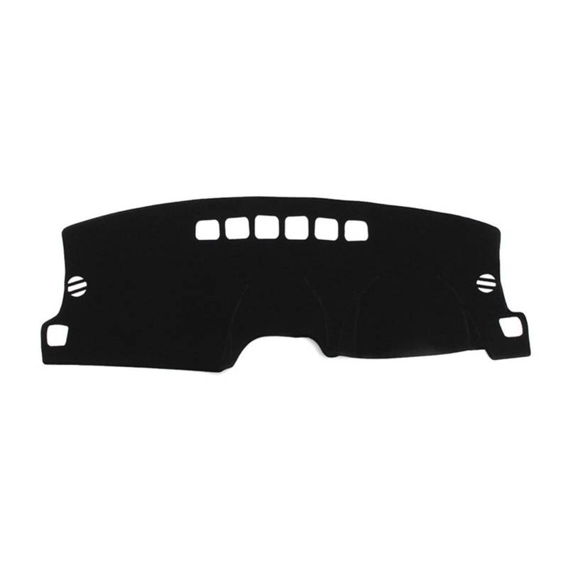 Auto-Abdeckung Mat Pad Für Jeep Für Patriot Für Kompass 2011 2012 2013-2017 Sonnenschutz Instrument Schützen Teppich Anti-Schmutz Sunshade(Black Edge) von YSQIFBABD