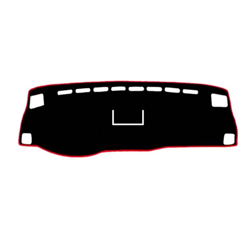 Auto Abdeckung Matte Pad Für Suzuki Für Liana 2011 2012 2013 Sonnenschutz Instrument Schützen Teppich Anti-Schmutz Sunshade(Red Edge) von YSQIFBABD