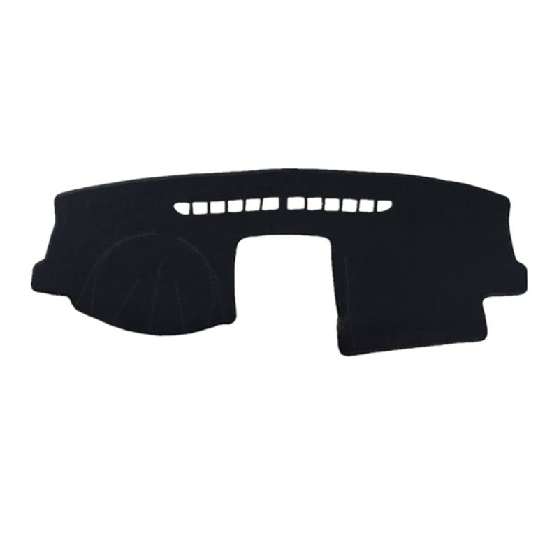 Auto-Abdeckungs-Auflage-Matte Für VW Für Golf 5 MK5 2004–2009 -Sonnenschutz-Instrument-Schutz-Teppich Anti-Schmutz Sunshade(Black Edge) von YSQIFBABD