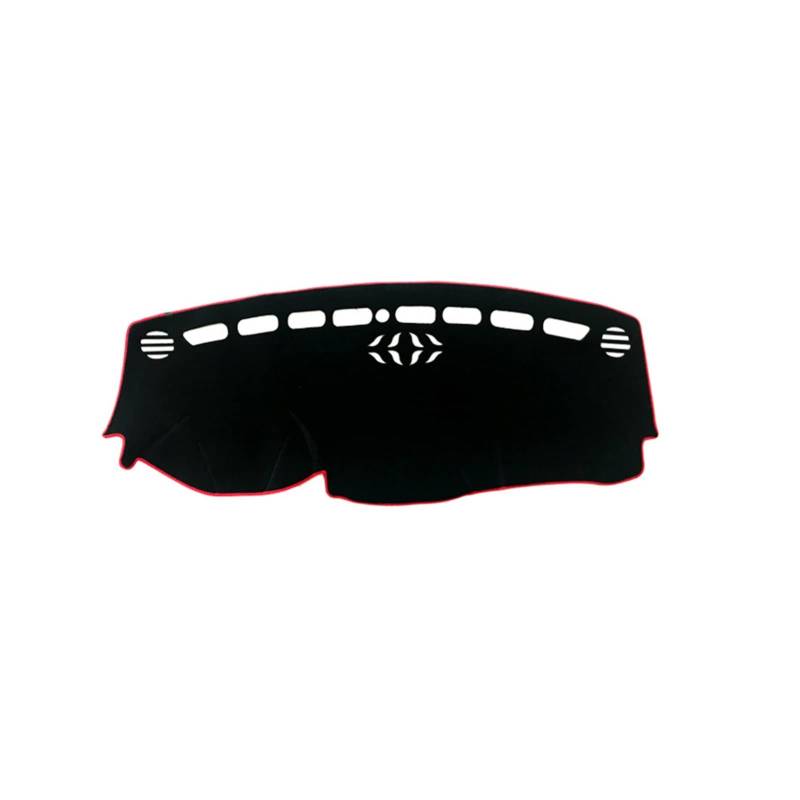 Auto-Abdeckungsmatte Für Jeep Für Compass MP M6 2017 2018 2019 2020 Sonnenschutzpolster Instrumententafel Teppiche Schutz Anti-Schmutz Sunshade(Red Side) von YSQIFBABD