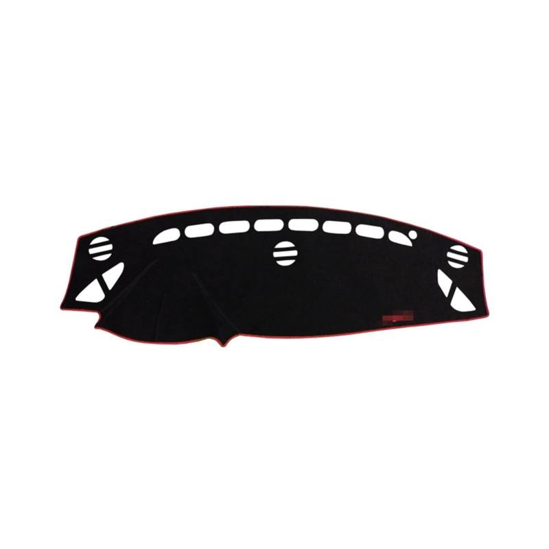 Auto-Abdeckungsmatte Für Mazda 6 GJ GL Für Atenza 2014 2015 2016 2017 2018 2019 2020 Instrumentenplattform Schreibtischteppiche Anti-Schmutz Sunshade(2014-2016 Red Side) von YSQIFBABD