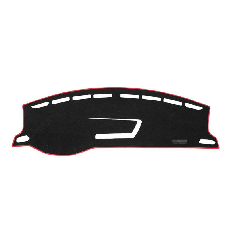 Auto-Abdeckungsmatte Vermeidung Von Lichtpolstern Für VW Für T-Cross 2018 2019 2020 2021 Instrumentenplattform-Teppiche Anti-Schmutz Sunshade(Red Side) von YSQIFBABD